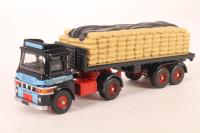 DG186012 ERF LV lorry with platform trailer & sack load "W H Malcolm"